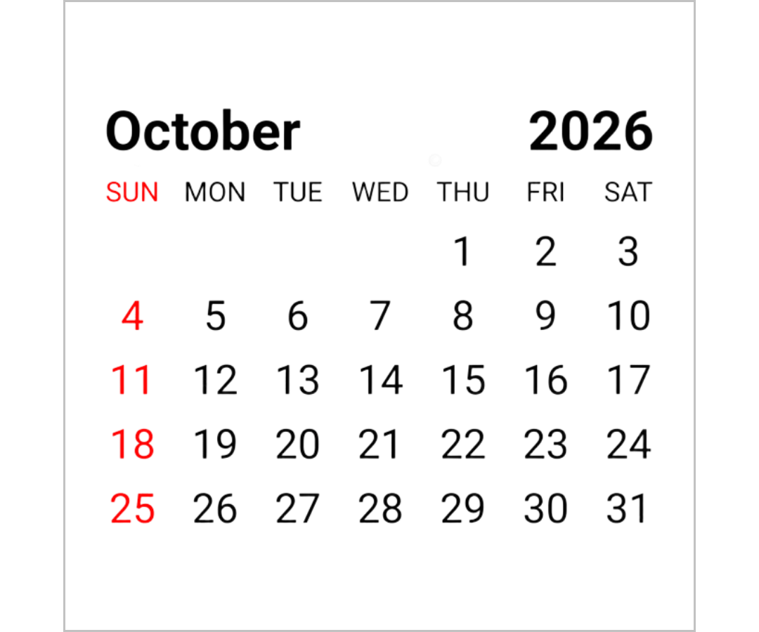 2026년 10월 길일 결혼 가장 경쟁 치열한 가을 예식 날짜 종합 안