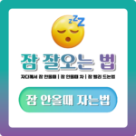 잠 잘오는 법 꿀팁 총정리, 잠 안올때 자는법부터 차까지