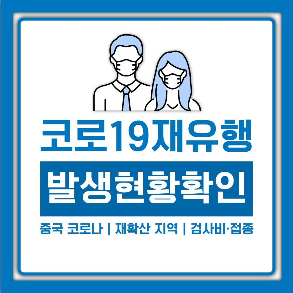코로나19 재유행, 중국 코로나 재확산 지역과 여행 전 확인할 검사비·접종 정리